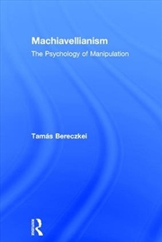 Buy Machiavellianism