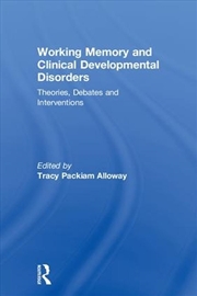 Buy Working Memory and Clinical Developmental Disorders