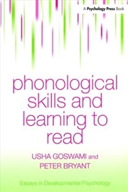 Buy Phonological Skills and Learning to Read