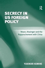 Buy Secrecy in US Foreign Policy