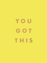 Buy You Got This
