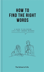 Buy How to Find the Right Words