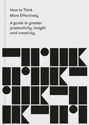 Buy How to Think More Effectively