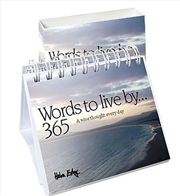 Buy Words To Live By…