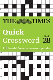 Buy Times Crosswords - The Times Quick Crossword Book 28: 100 General Knowledge Puzzles From The Times 2