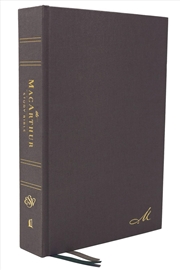 Buy ESV Macarthur Study Bible, 2nd Edition, Hardcover: Unleashing God's Truth One Verse at a Time