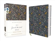 Buy NIV, Journal the Word Bible, Double-Column, Cloth over Board, Red Letter, Comfort Print: Reflect, Ta