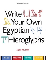 Buy Write Your Own Egyptian Hieroglyphs