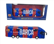 Buy Mini Bus Toy Official Soccer Clubs Miniature Team Bus For Fans & Collectors - Bus Barcelona