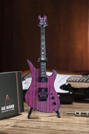 Buy Axe Heaven Synyster Gates Purple & Green Stripes Mini Guitar SG-661