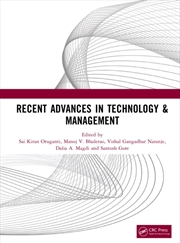 Buy Recent Advances in Technology & Management