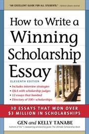 Buy How to Write a Winning Scholarship Essay