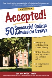 Buy Accepted! 50 Successful College Admission Essays