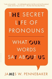 Buy The Secret Life of Pronouns