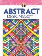Buy Creative Haven Abstract Designs Coloring Book