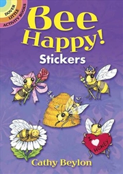 Buy Bee Happy! Stickers