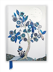 Buy Foiled Journal #370: Alexandra Milton, Silver Tree of Life with Four White-throated Magpies