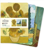 Buy Midi Notebook Collection #23: National Gallery, Van Gogh  (Set of 3)