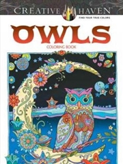 Buy Creative Haven Owls Coloring Book