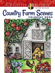 Buy Creative Haven Country Farm Scenes Coloring Book