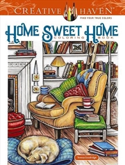 Buy Creative Haven Home Sweet Home Coloring Book