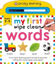 Buy My First Wipe Clean: Words