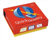 Buy Quicktionary