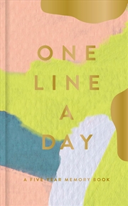 Buy Modern One Line a Day: A Five-Year Memory Book (Daily Journal, Mindfulness Journal, Memory Books, Da