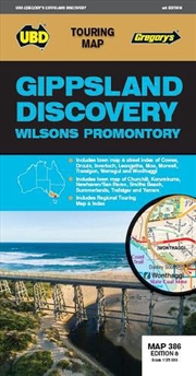 Buy Gippsland Discovery Map 386 8th ed