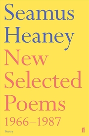 Buy New Selected Poems 1966-1987