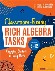 Buy Classroom-Ready Rich Algebra Tasks, Grades 6-12