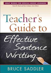Buy Teacher's Guide to Effective Sentence Writing