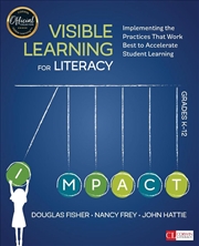 Buy Visible Learning for Literacy, Grades K-12