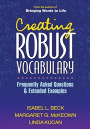 Buy Creating Robust Vocabulary