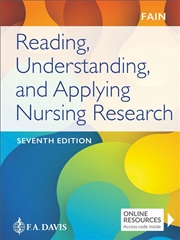Buy Reading, Understanding, and Applying Nursing Research