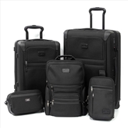 Buy Leni 5 Piece Luggage Set - Black