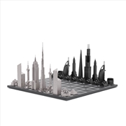 Buy Skyline Chess - World Icons Edition (Wood Board) 38x38x20cm