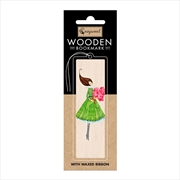 Buy Wooden Bookmark Flowers 4.5x14cm