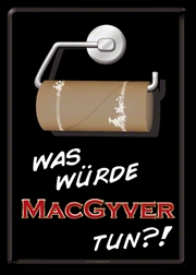 Buy Nostalgic-Art Metal Card MacGyver 10x14x0.3cm