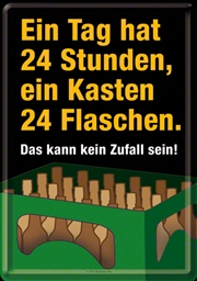 Buy Nostalgic-Art Metal Card 24 Stunden 10x14x0.3cm