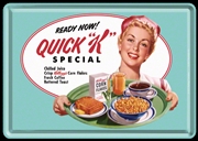 Buy Nostalgic-Art Metal Card Quick K 10x14x0.3cm