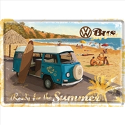 Buy Nostalgic-Art Metal Card VW ready for the summer 10x14x0.3cm