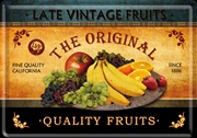Buy Nostalgic-Art Metal Card Late Vintage Fruits 10x14x0.3cm