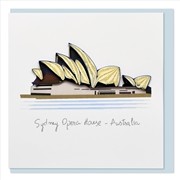 Buy Quilled Greeting Card Sydney Opera House 15x15cm