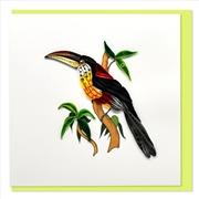 Buy Quilled Greeting Card Toucan 15x15cm