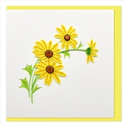 Buy Quilled Greeting Card Daisy 15x15cm