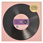 Buy Say It With Songs Greeting Card - Isn't She Lovely - Stevie Wonder  16.5x16.4cm