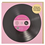 Buy Say It With Songs Greeting Card - Let's Get It On - Marvin Gaye 16.5x16.4cm