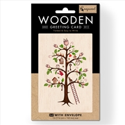 Buy Wooden Greeting Card Tree of Life 11x16cm