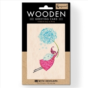 Buy Wooden Greeting Card Life is Beautiful 11x16cm